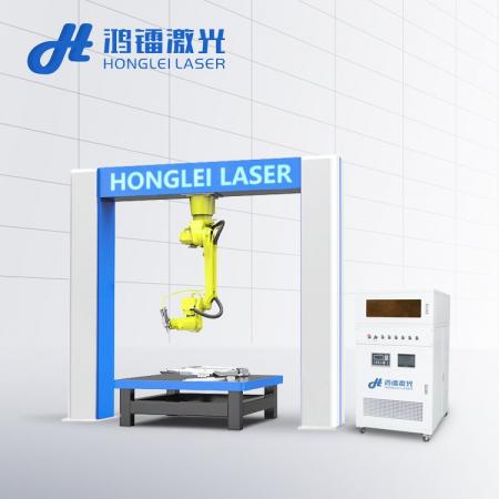 六轴机器人三维激光切割机 金属拉伸件异形管件切孔、切边
